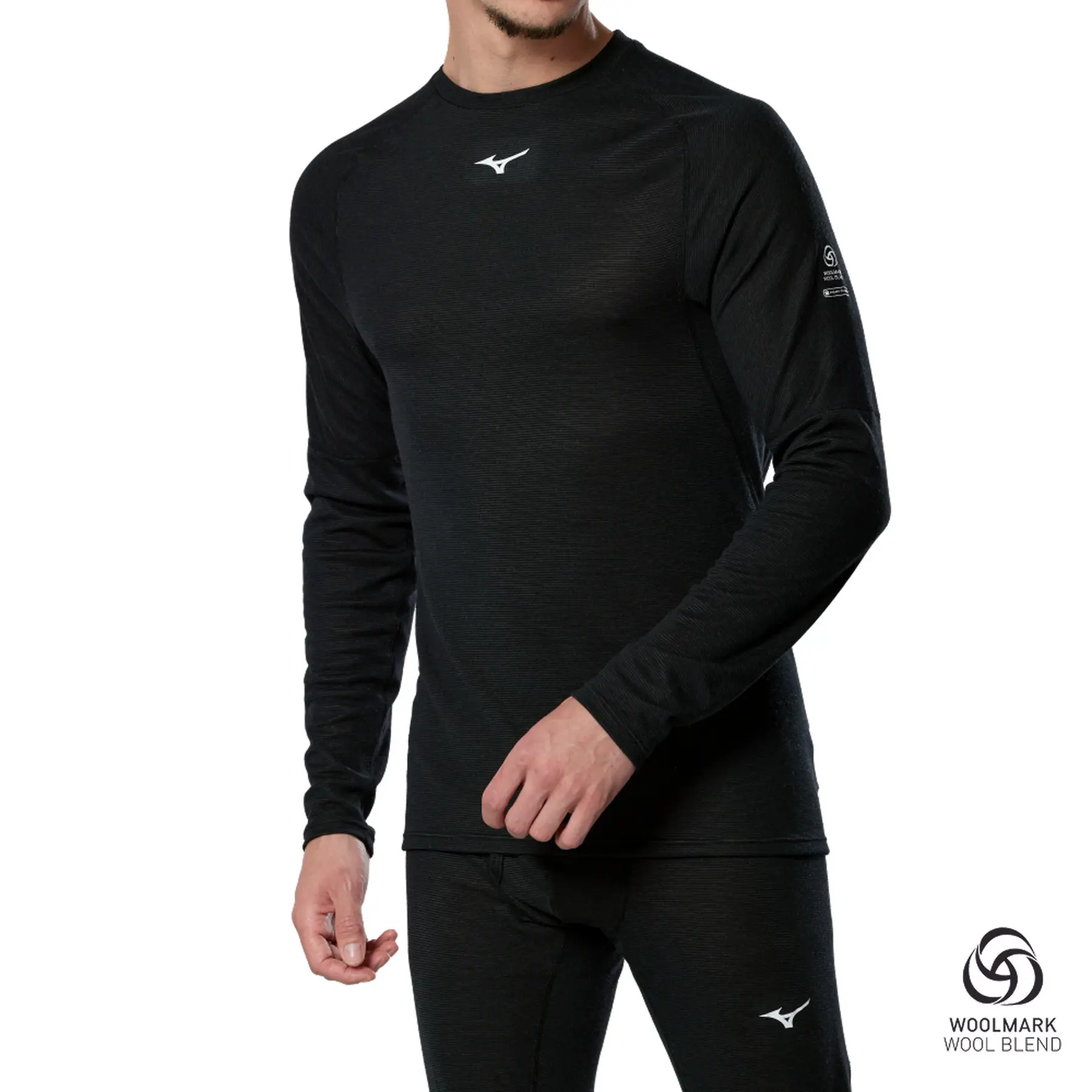 Trikot Merino - Noir - male - Size: S