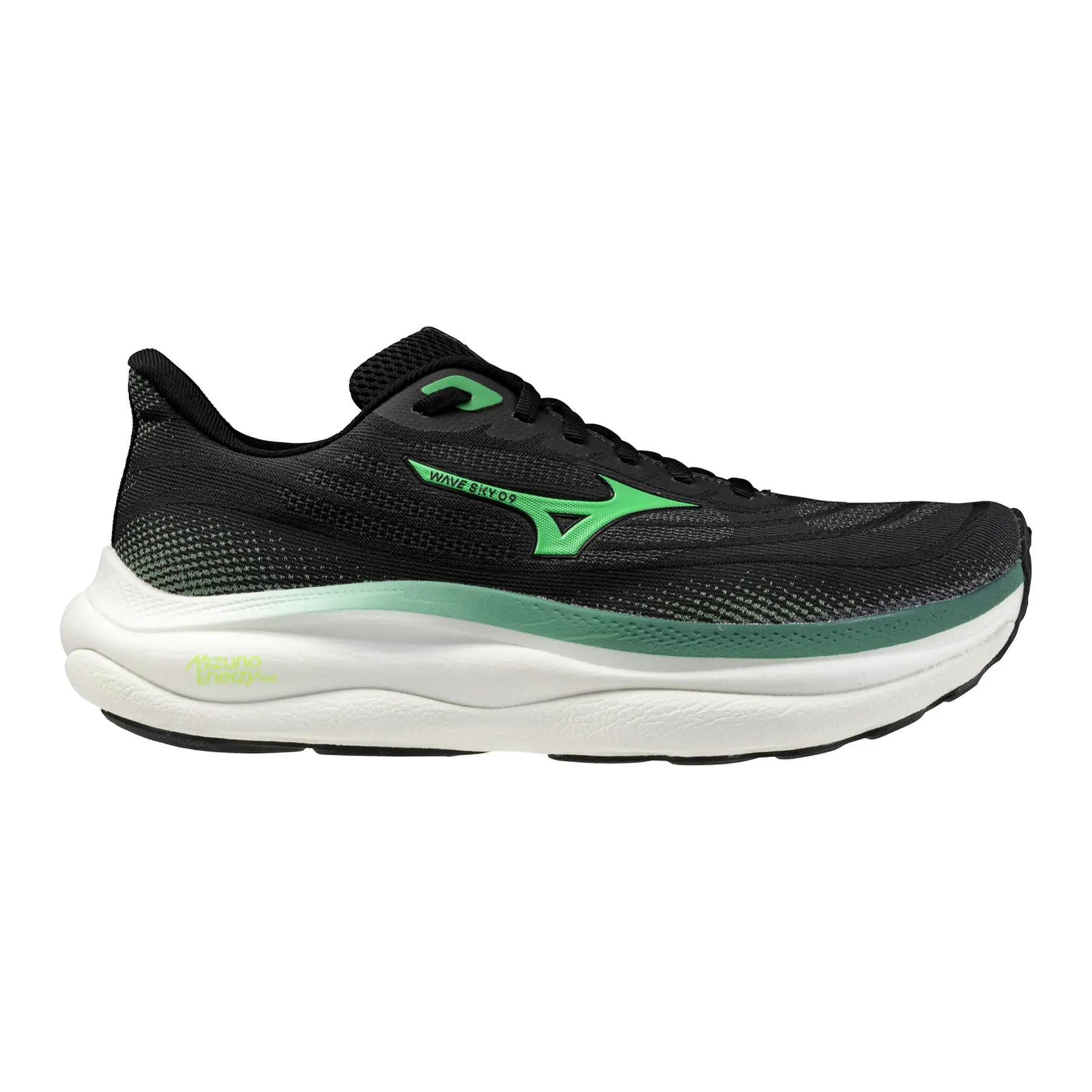 Mizuno Men's Noir Running Shoes Wave Sky 9