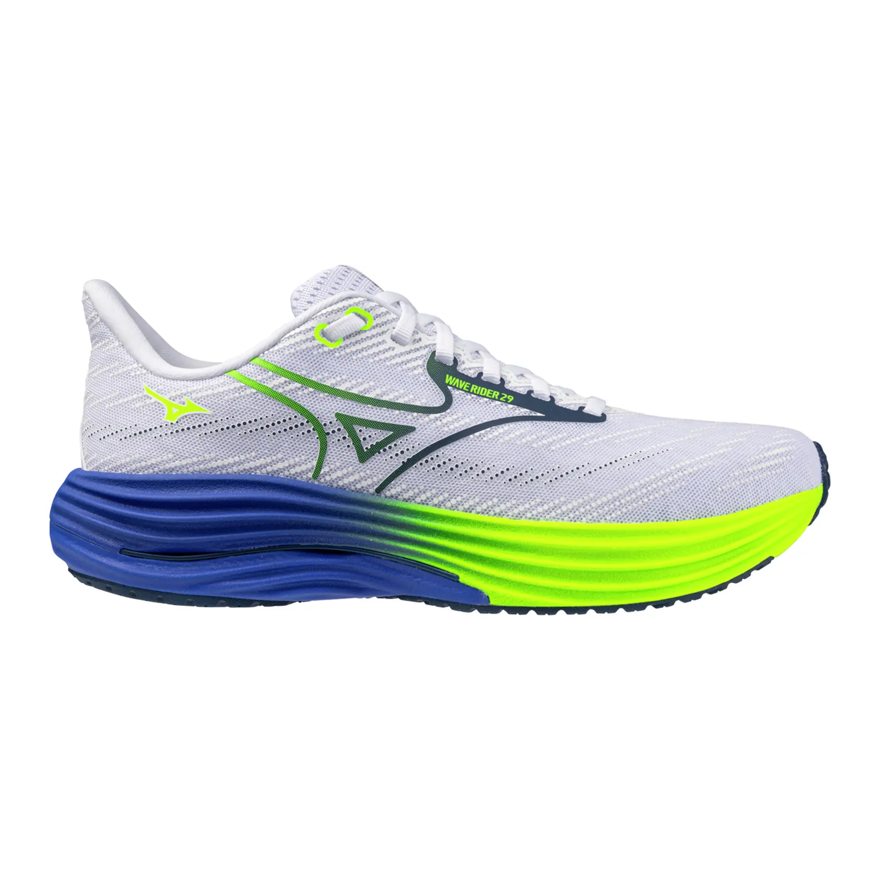 Mizuno Men's Blanc Running Shoes Wave Rider 29