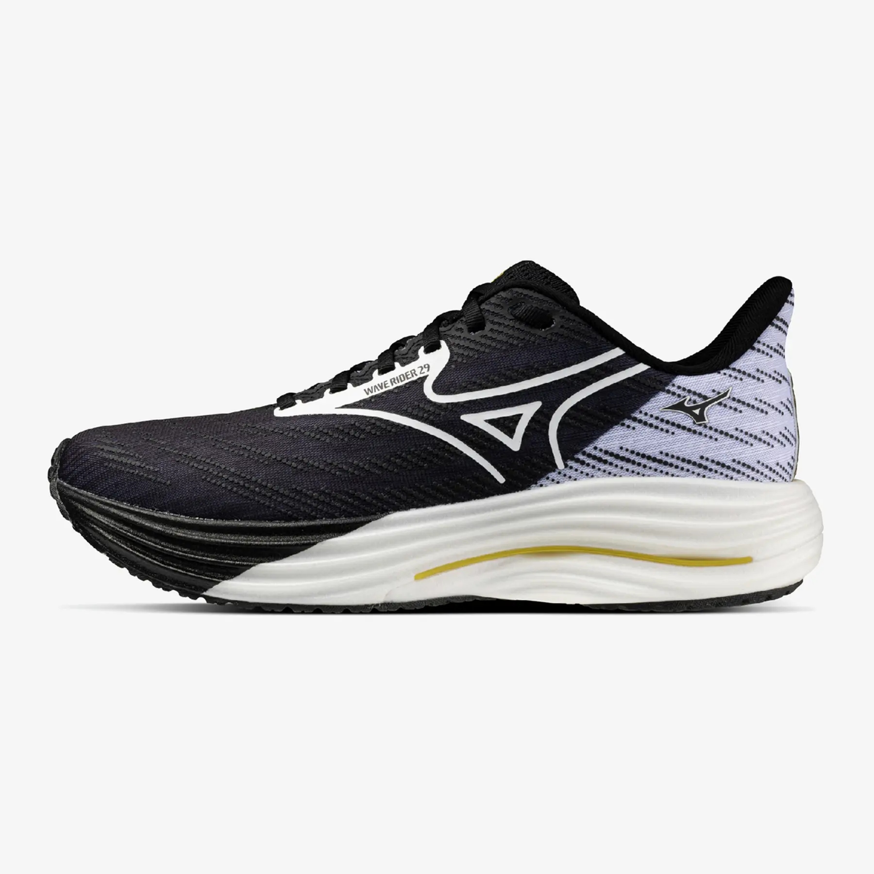 Mizuno Men's Noir Running Shoes Wave Rider 29