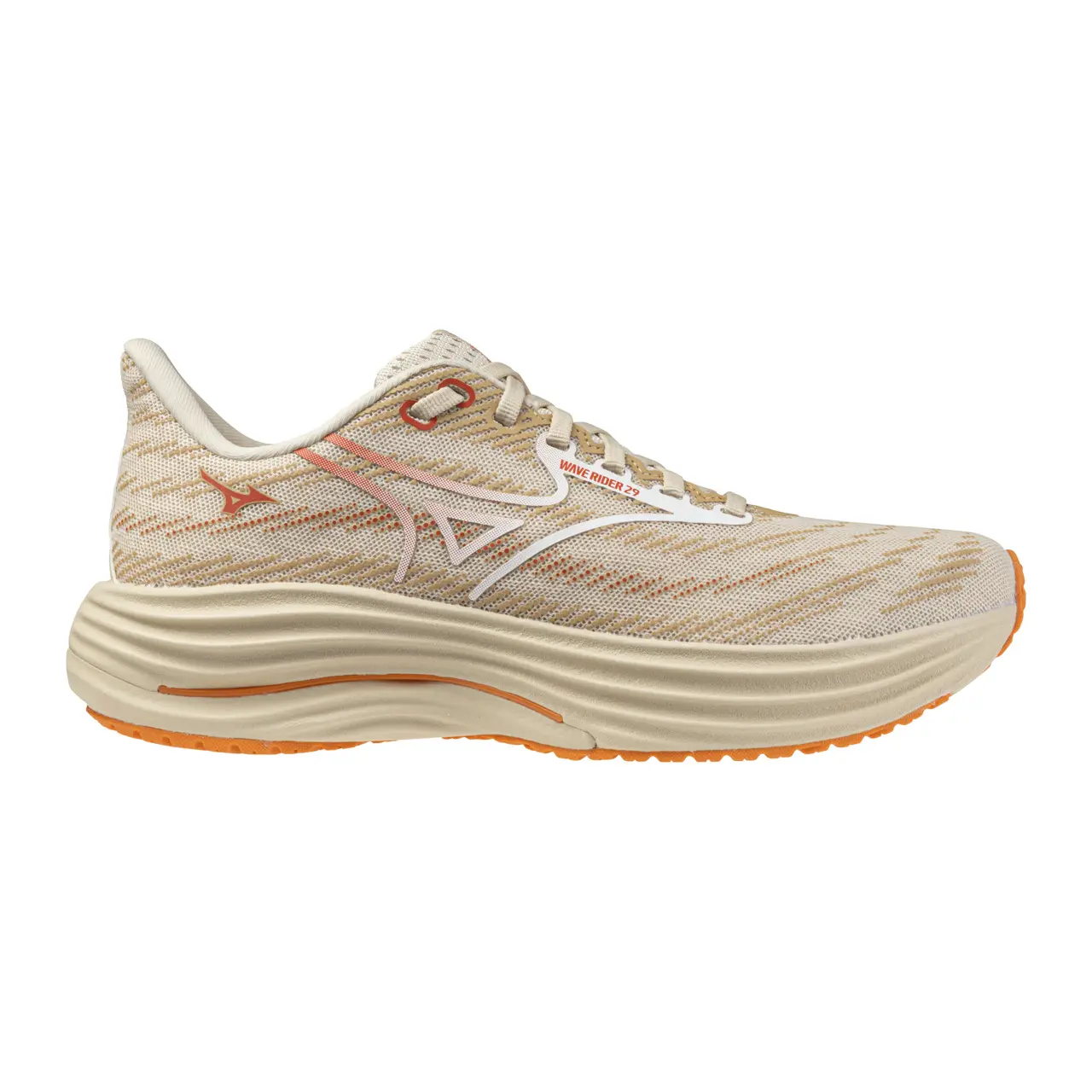 Mizuno Women's Beige Running Shoes Wave Rider 29 Wos
