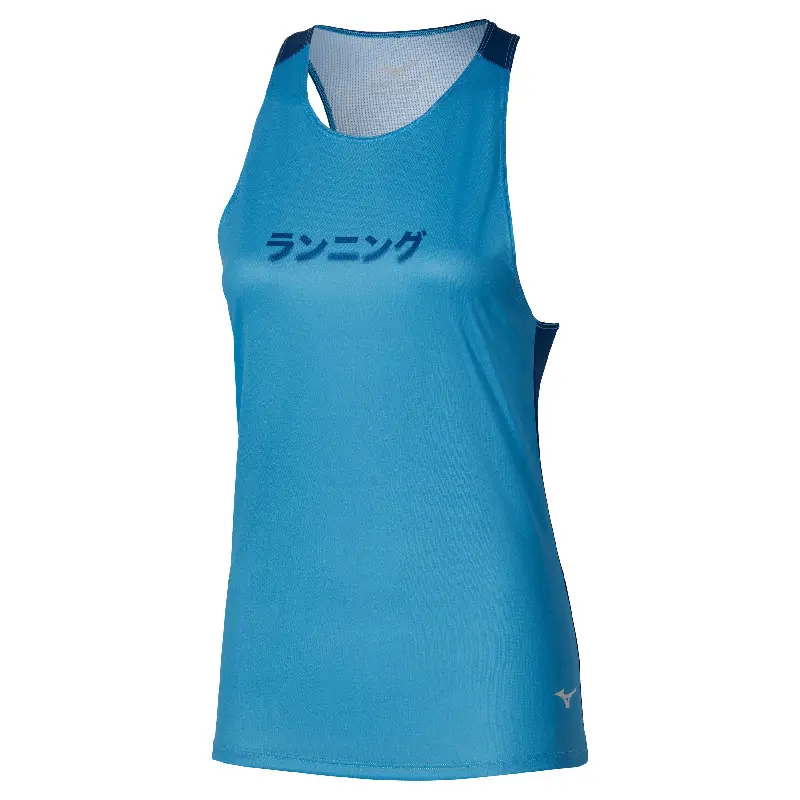 Damen-Top Mizuno Core Graphic