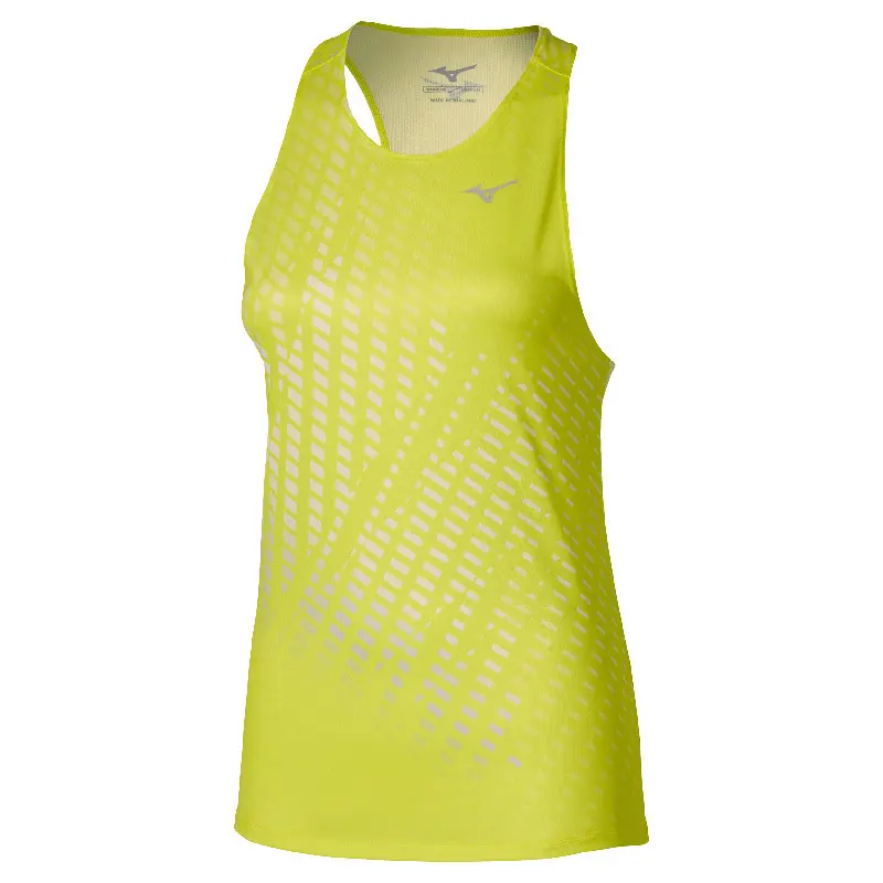 Damen-Top Mizuno Core Graphic