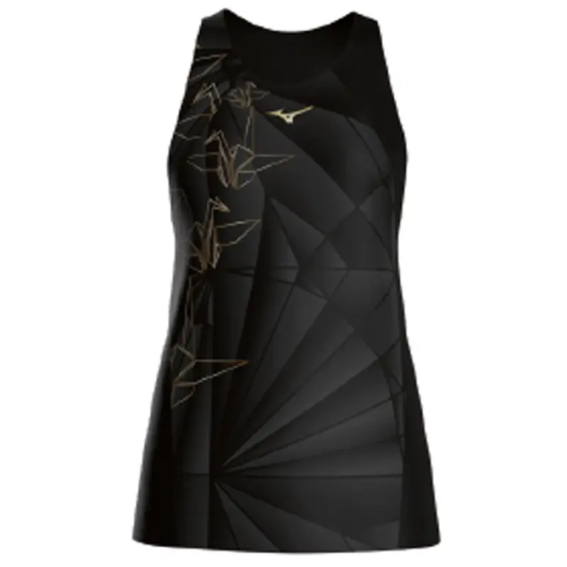 Damen-Top Mizuno Dryaeroflow Graphic