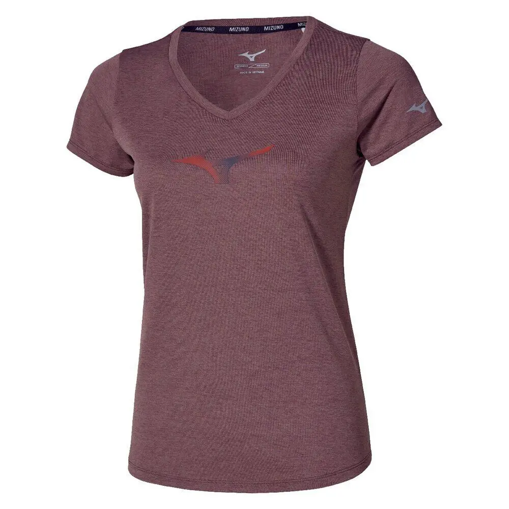 Women's T-shirt Mizuno Core Runbird