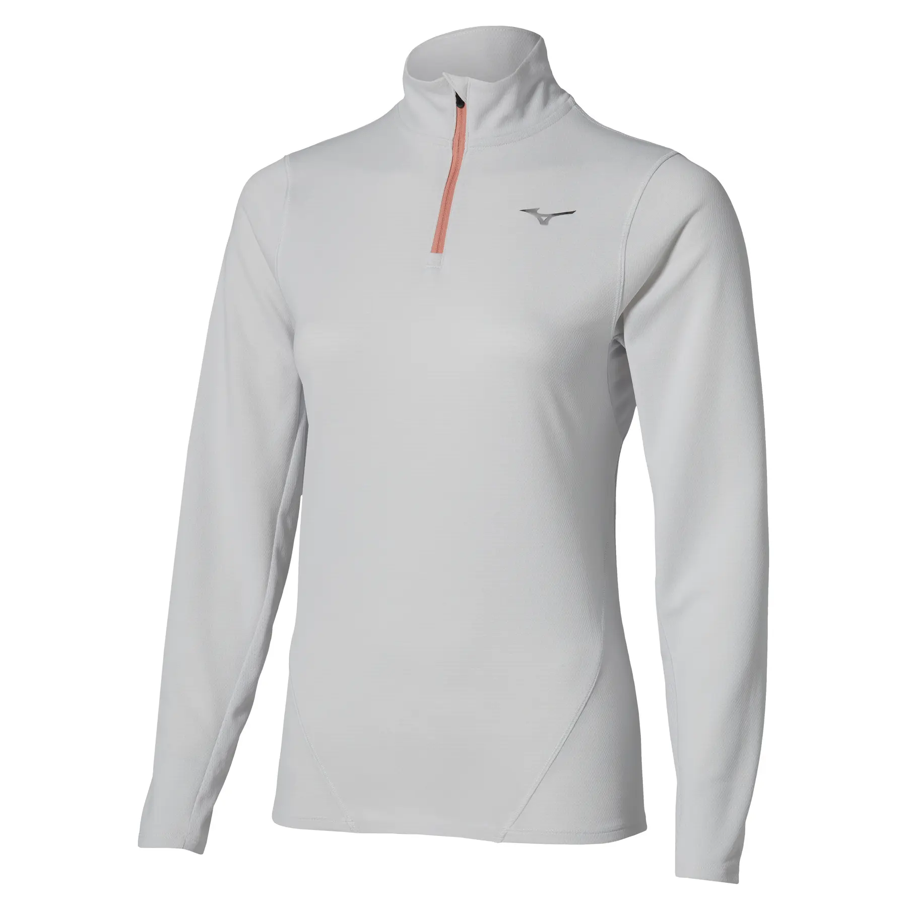 Trikot mit langen Ärmeln und halbem Reißverschluss, Damen Mizuno Tech Thermal Charge Breath Thermo