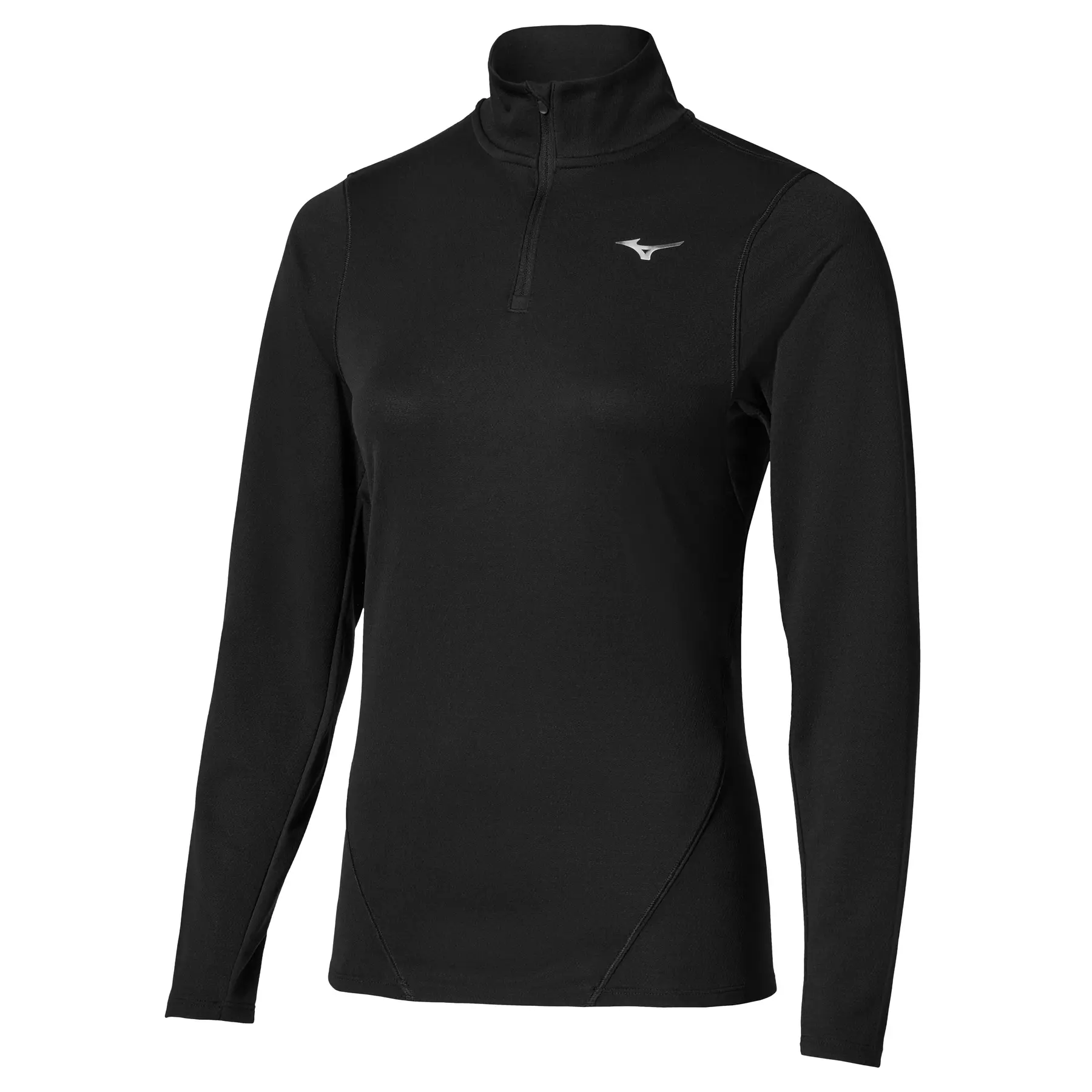 Trikot mit langen Ärmeln und halbem Reißverschluss, Damen Mizuno Tech Thermal Charge Breath Thermo