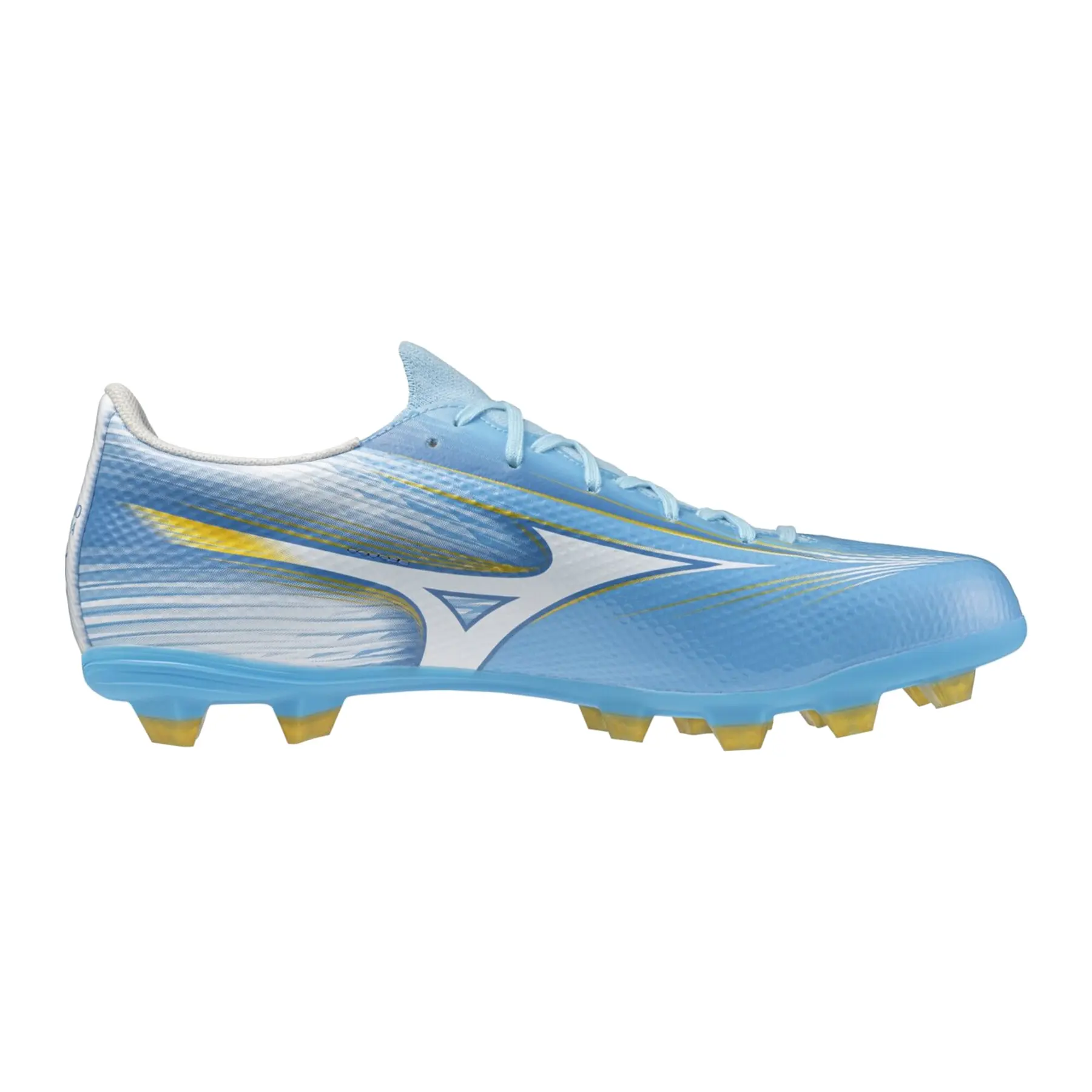 Mizuno サッカーシューズ ホワイト/ブルー Football boots Mizuno Alpha III Select | Foot-Store