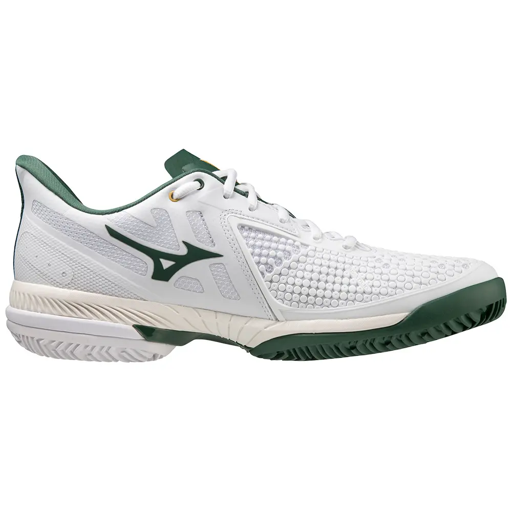 Mizuno Chaussures de tennis Wave Exceed Tour 5 CC, Blanc, Taille 44,5