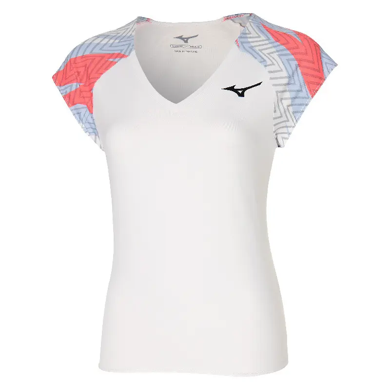 T-Shirt Tennis Frau Mizuno Wos