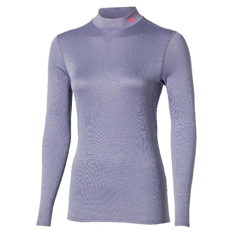 Langarmoberteil mit hohem Kragen für Damen Mizuno