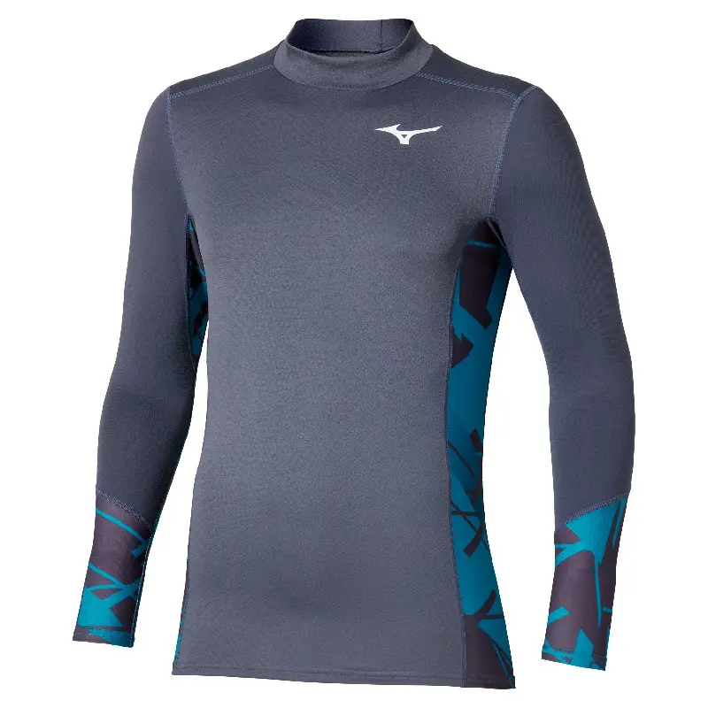 Langarmshirt mit hohem Kragen Mizuno VIRT G5