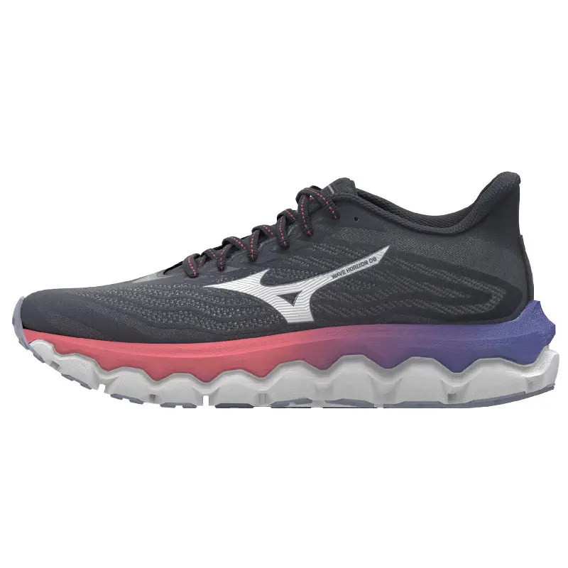 Mizuno Women's Gris Running Shoes Wave Horizon 8 Wos