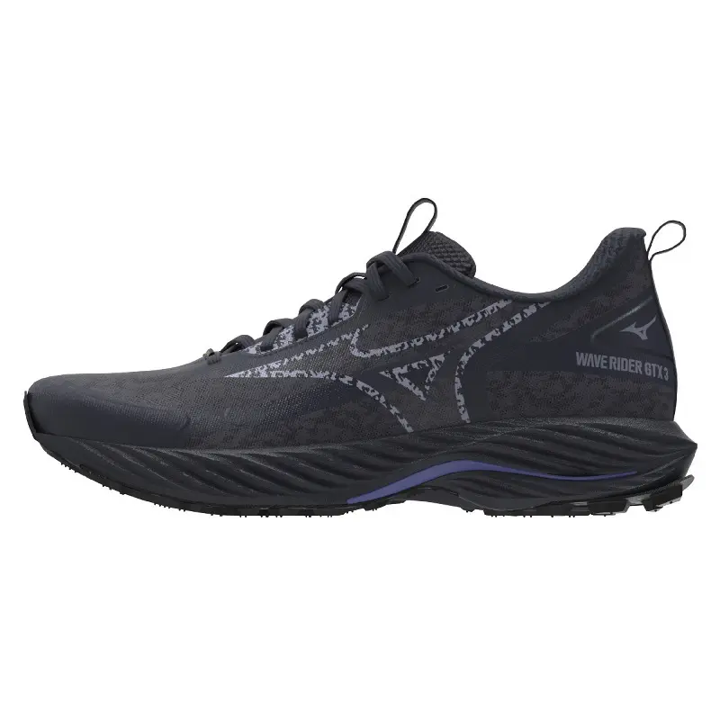 Mizuno Women's Gris Running Shoes Wave Rider Gtx 3
