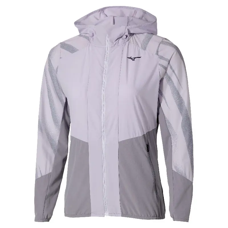 Women's Hooded Sweat Jacket Mizuno Active Alpha Wos