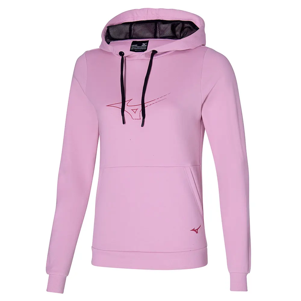 Sweatshirt à capuche Damen Mizuno Athletic