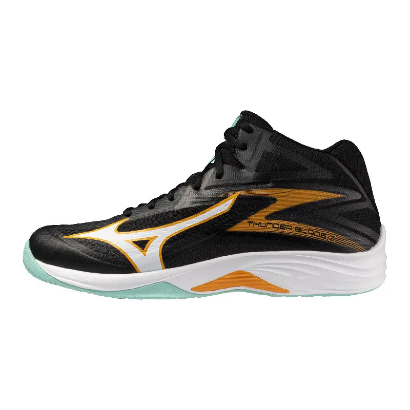Mizuno Homme Chaussures indoor Thunder Blade Z Mid, Noir, Taille 39