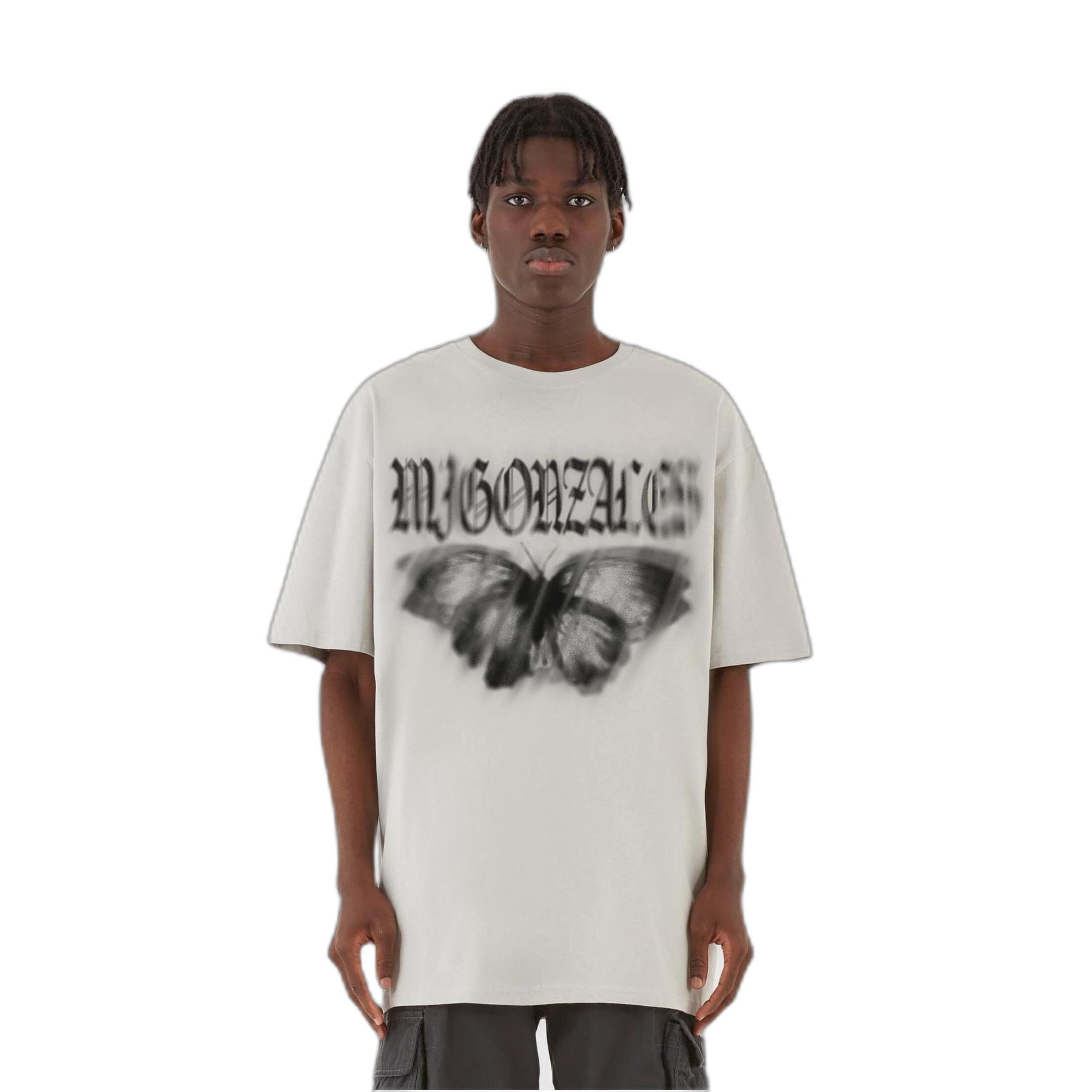 4069389119327 - Oversized T-Shirt Heavy - Butterfly Illusion