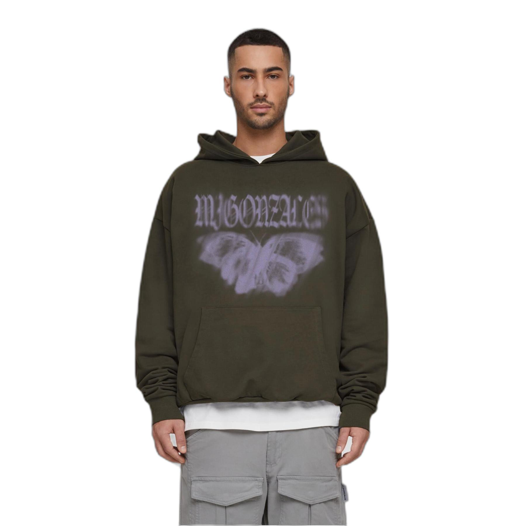 4069389194041 - Oversized Hoodie Heavy - Butterfly Illusion