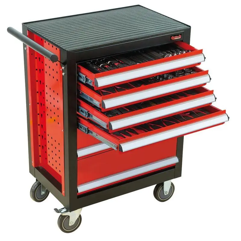 Image of Teile Werkzeugwagen baseliner garnie, 6 Schubladen MOB (x57)