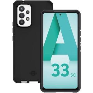 3700992525990 - Mobilis SPECTRUM - Hintere Abdeckung für Mobiltelefon - widerstandsfähig - recycled antimicrobial - Impacthane - solides Mattschwarz