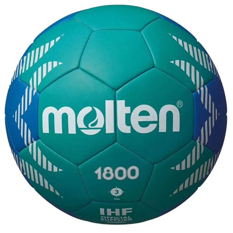 Molten Ballon de handball HXA1800-GB, Vert, Taille Taille 2