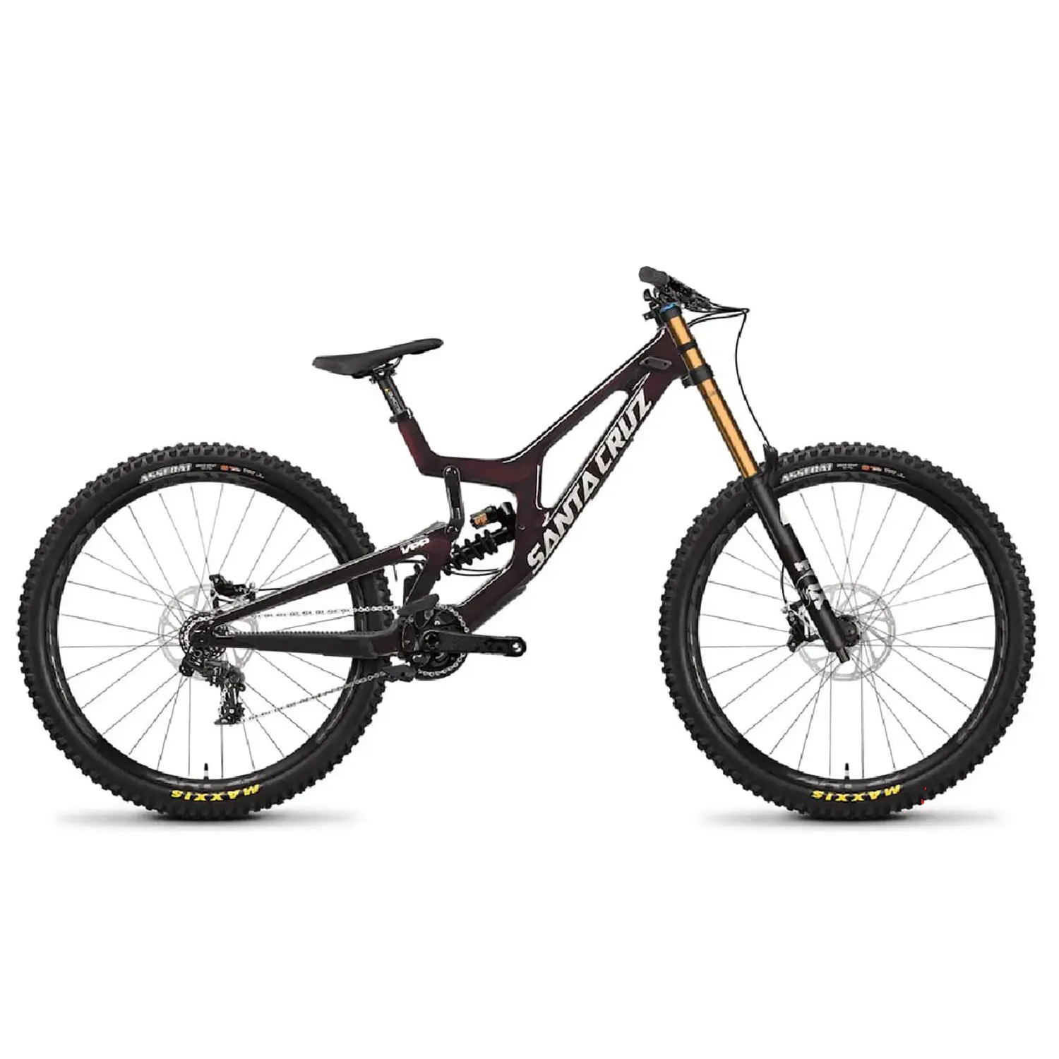 Rahmenschutz Monkey Products Santacruz - V10-Carbon - 2018-2023-V7-29P