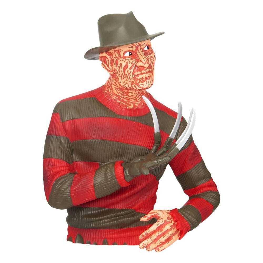 0077764470042 - Figurine Büste Les Griffes De La Nuit Tirelire Freddy Krueger
