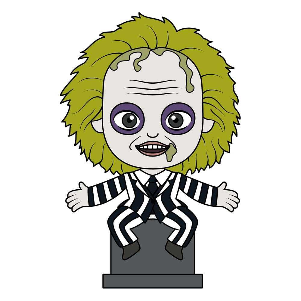 0077764473036 - 3D Magnet Beetlejuice on Tombstone