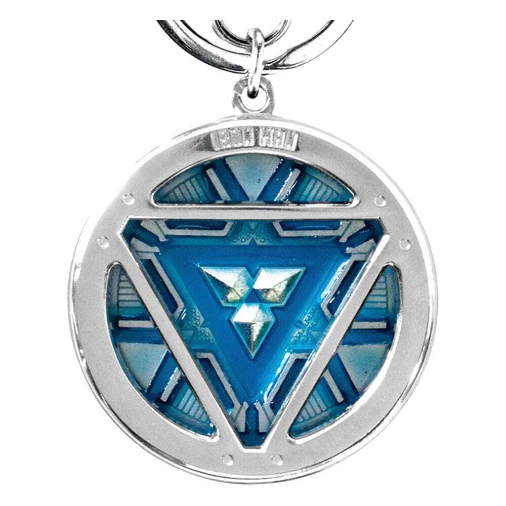 0077764680144 - Schlüsselanhänger aus Metall Marvel Iron Man Arc Reactor