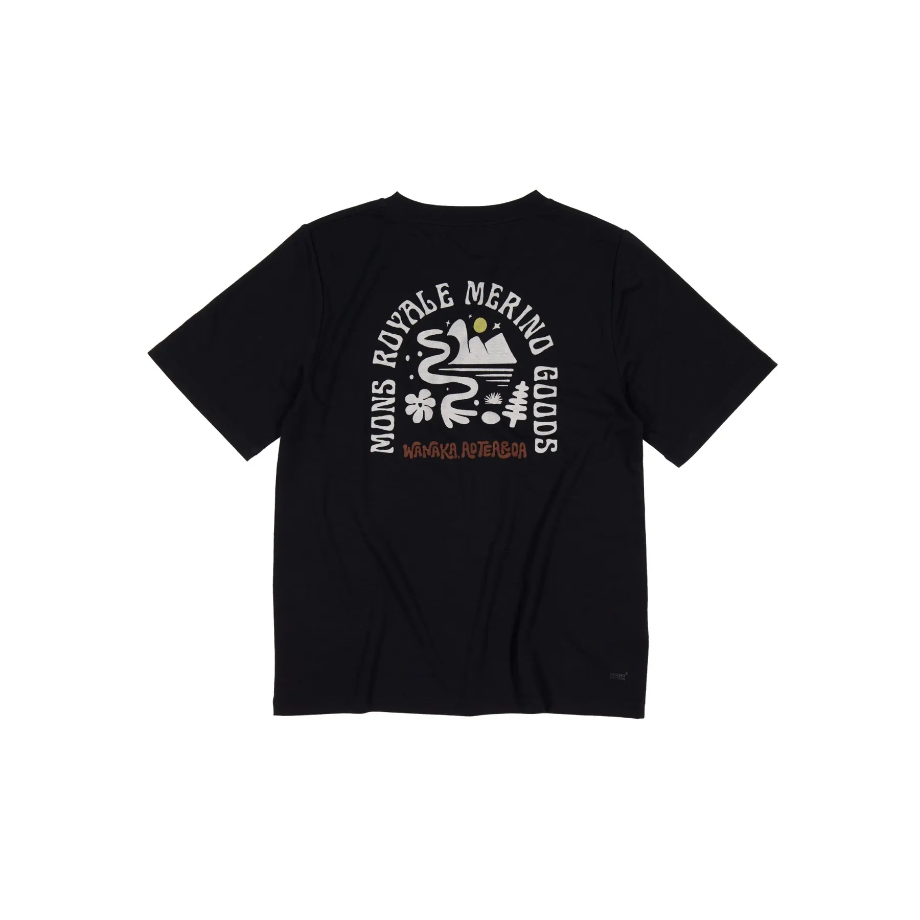 Merinowol T-shirt vrouwen Mons Royale Icon