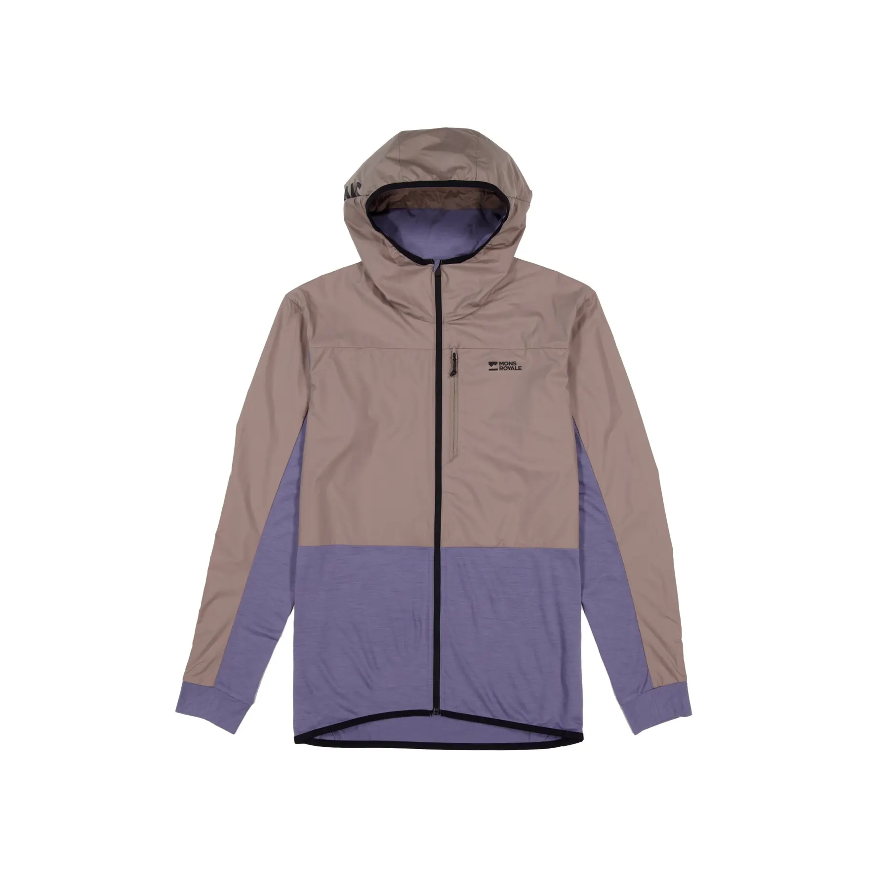 Hooded jacket Mons Royale Diversion Merino
