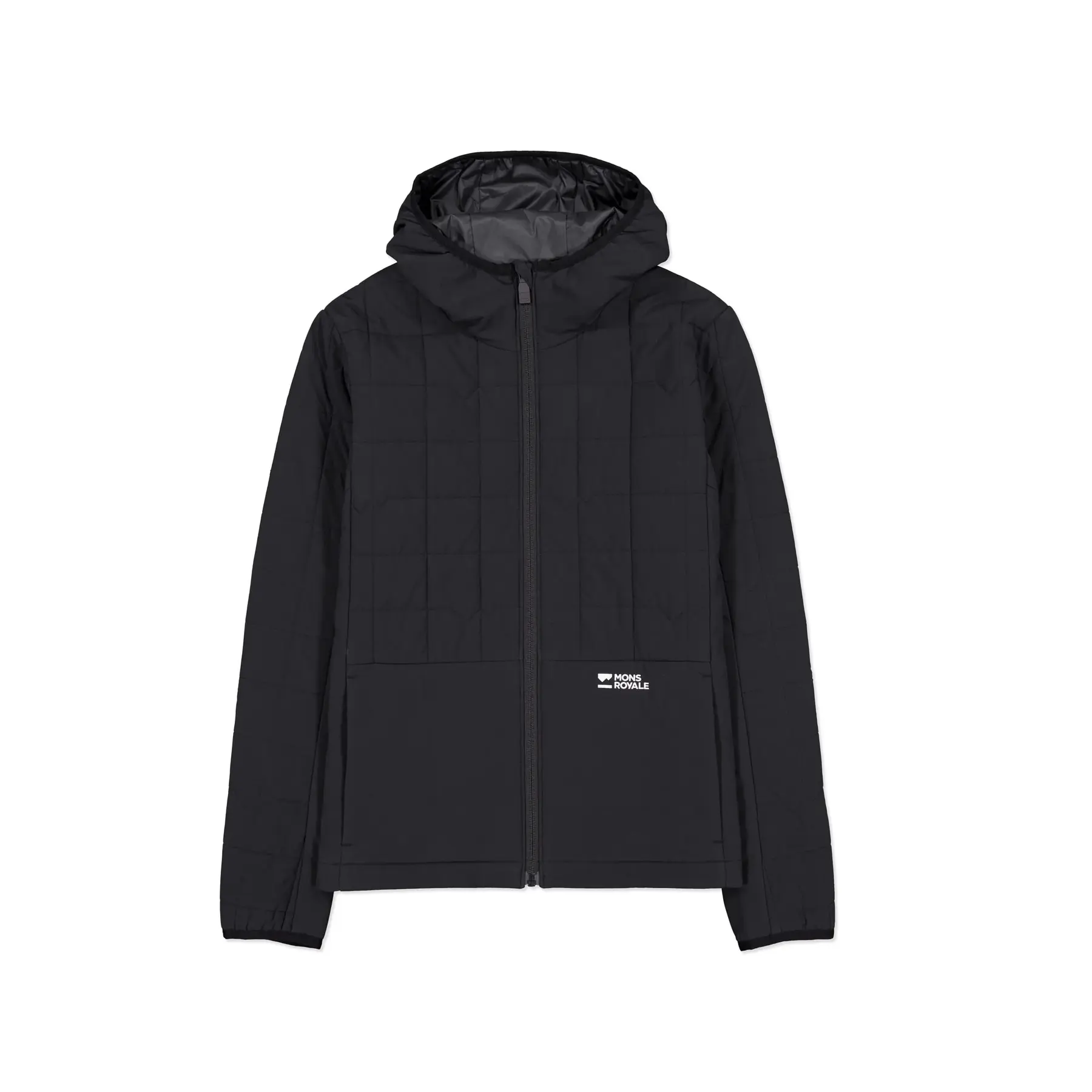 Damesjack met capuchon Mons Royale Canyon Merino