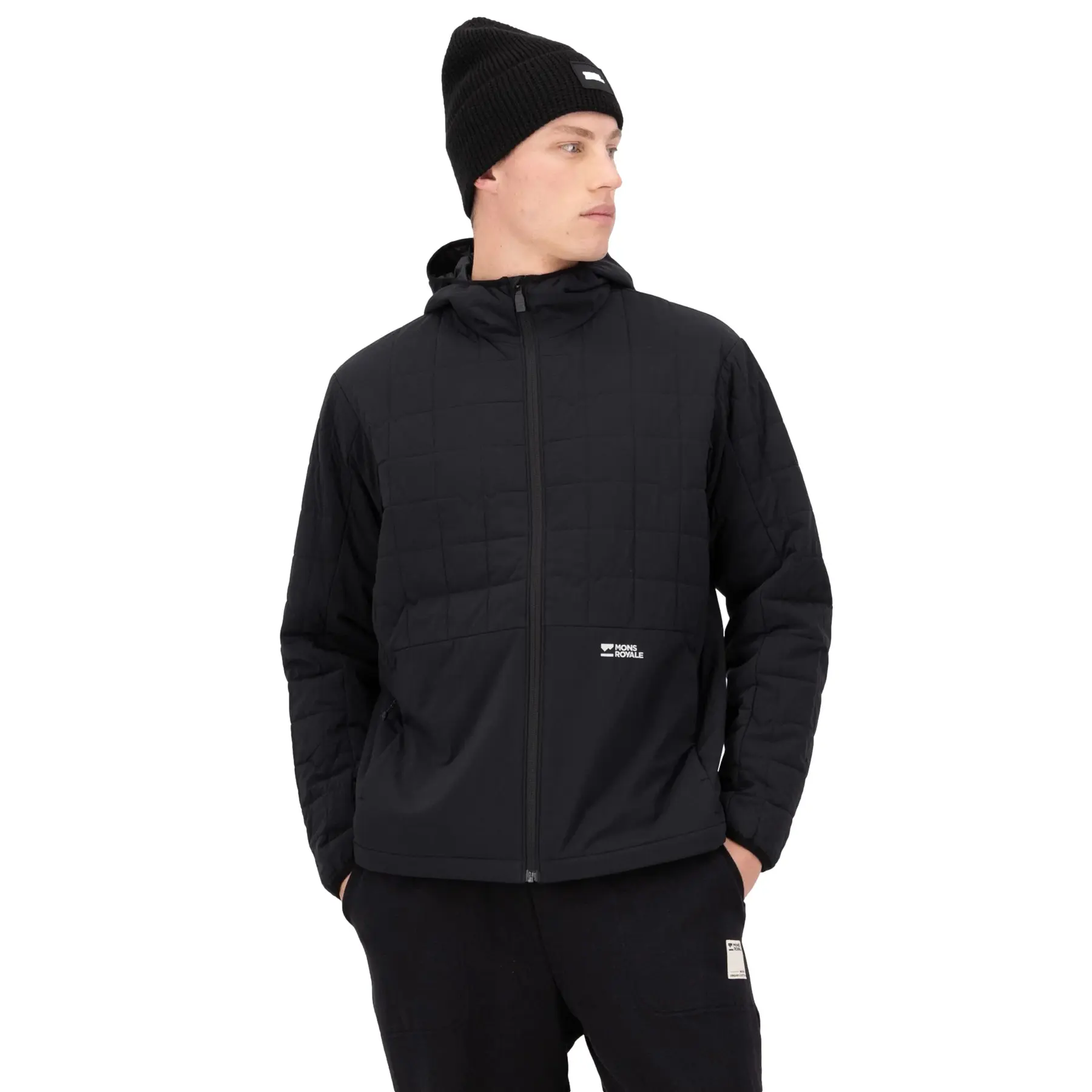 Kapuzenshirt Mons Royale Canyon Merino