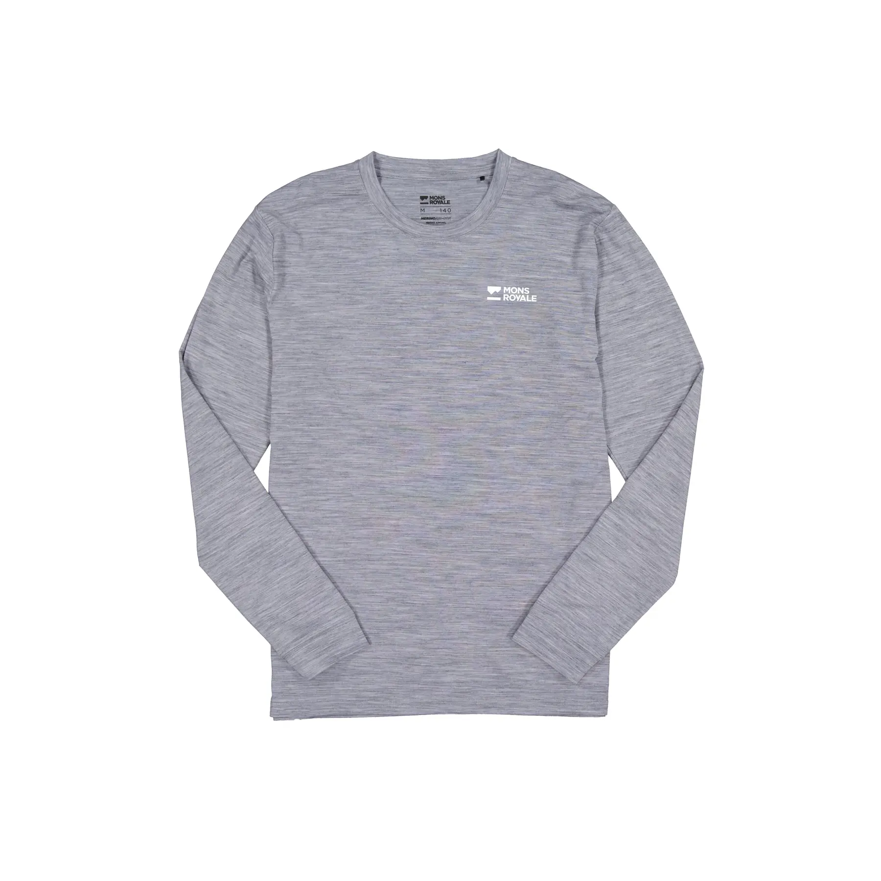 T-shirt met Lange Mouwen Icon in Merino Mons Royale