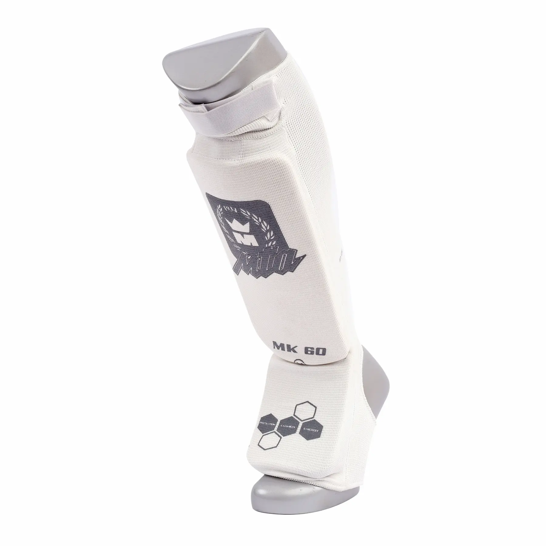 Protège tibias/pieds coton de kickboxing/fullcontact Montana MK 60