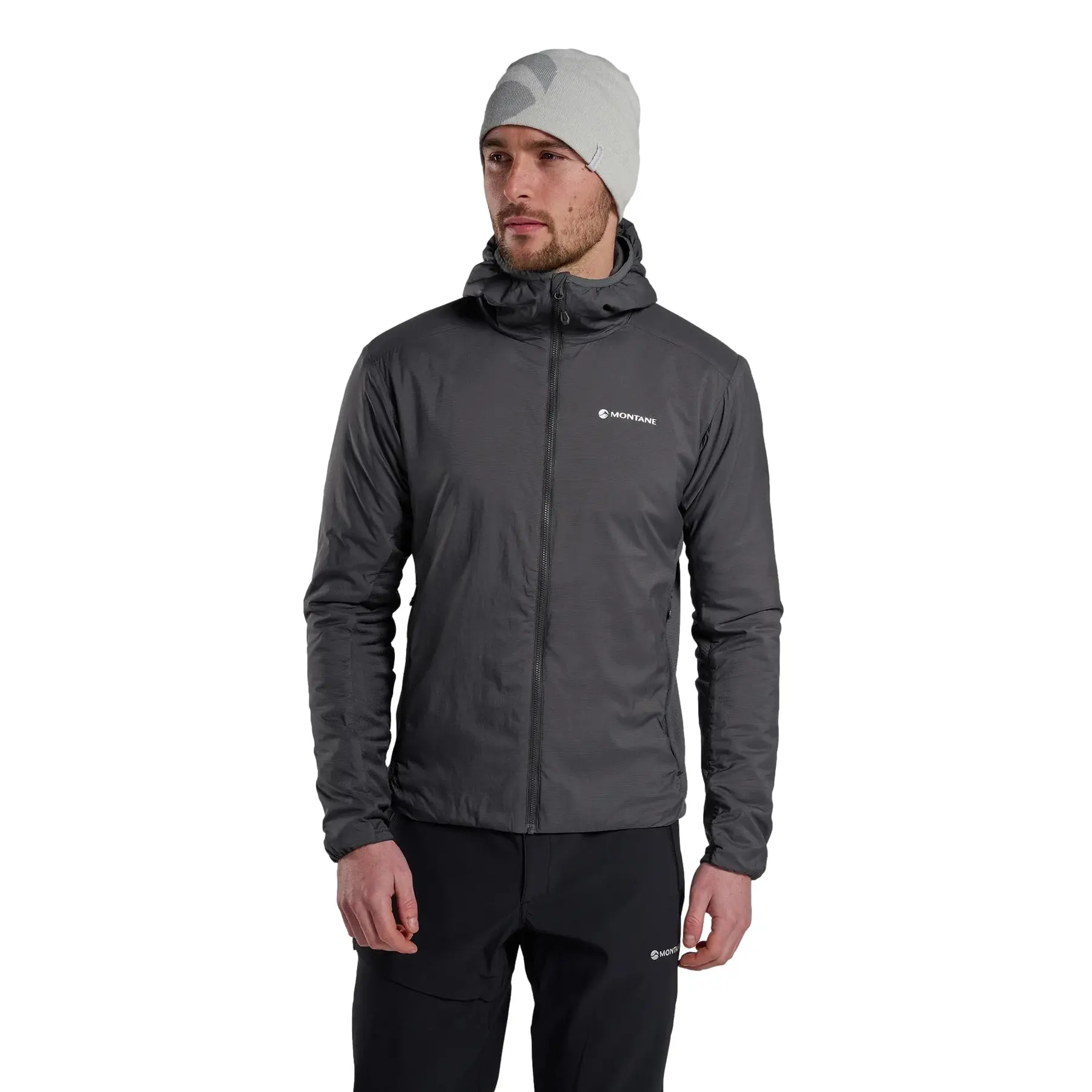 Montane Men's Noir Insulated Hooded Jacket Sirocco