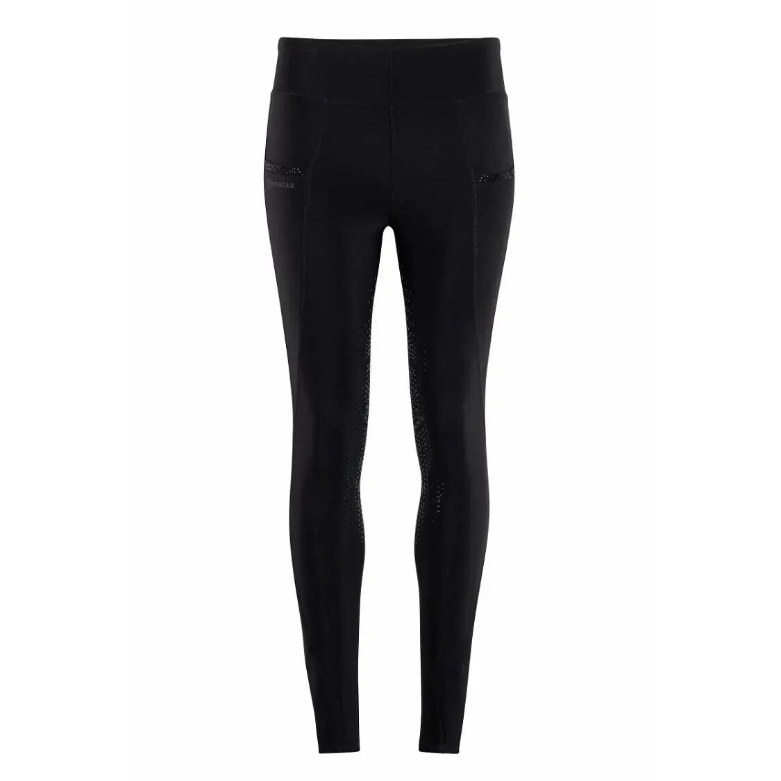 Meilleurs prix pour Legging équitation Full grip avec poche en cristal femme Montar Linnea