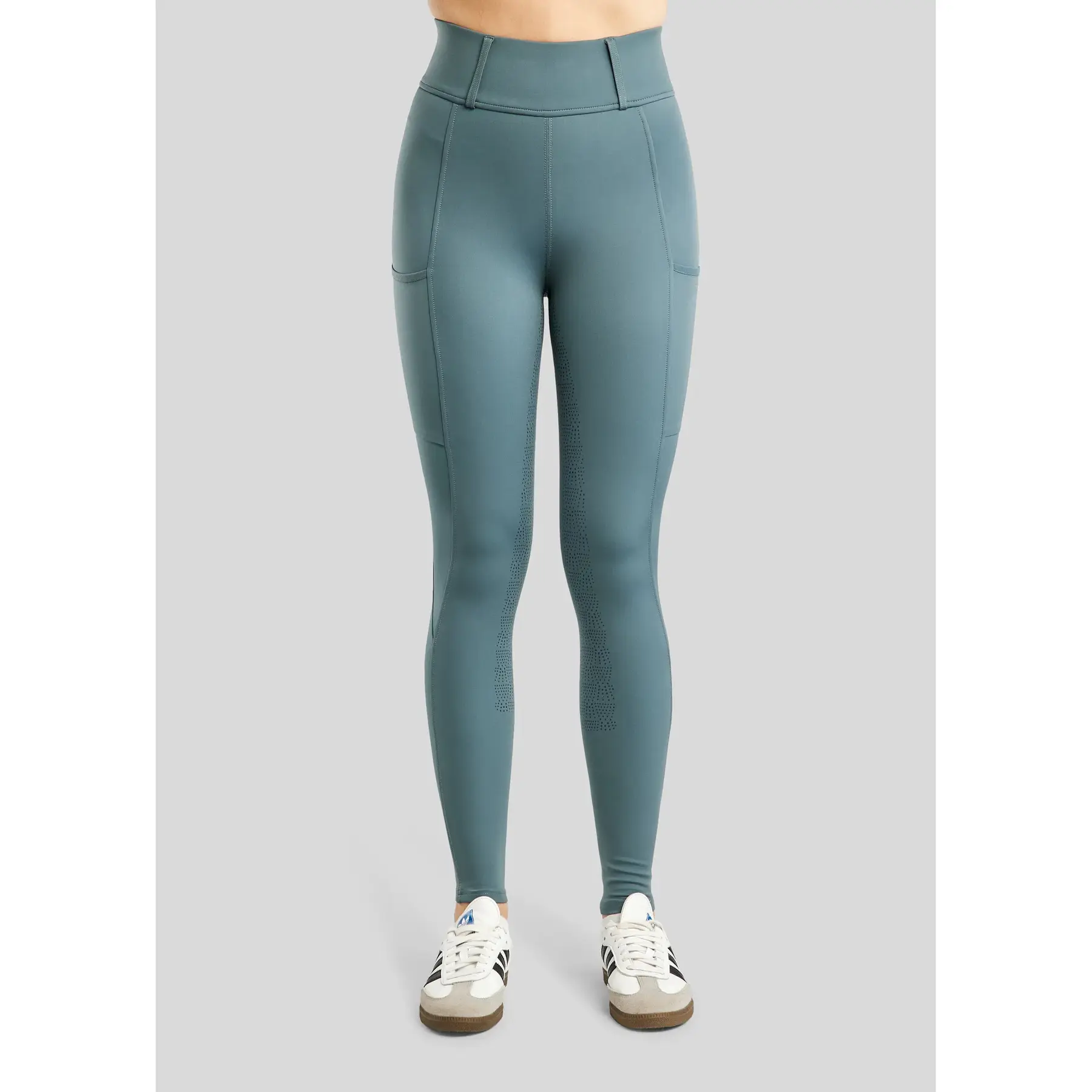 Montar Women's Vert Full Grip Riding Leggings Moelaine Logo