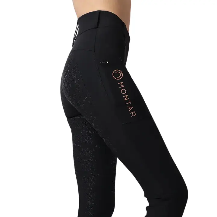 Meilleurs prix pour Pantalon équitation full grip fille Montar Michelle