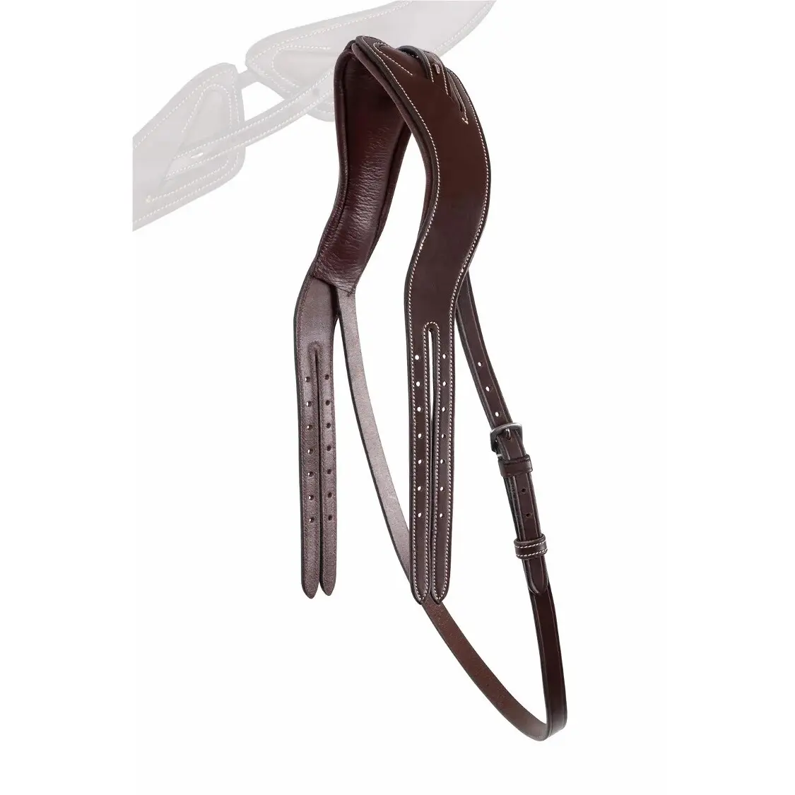 Têtière de bride en cuir vegan Montar Adapt ECO