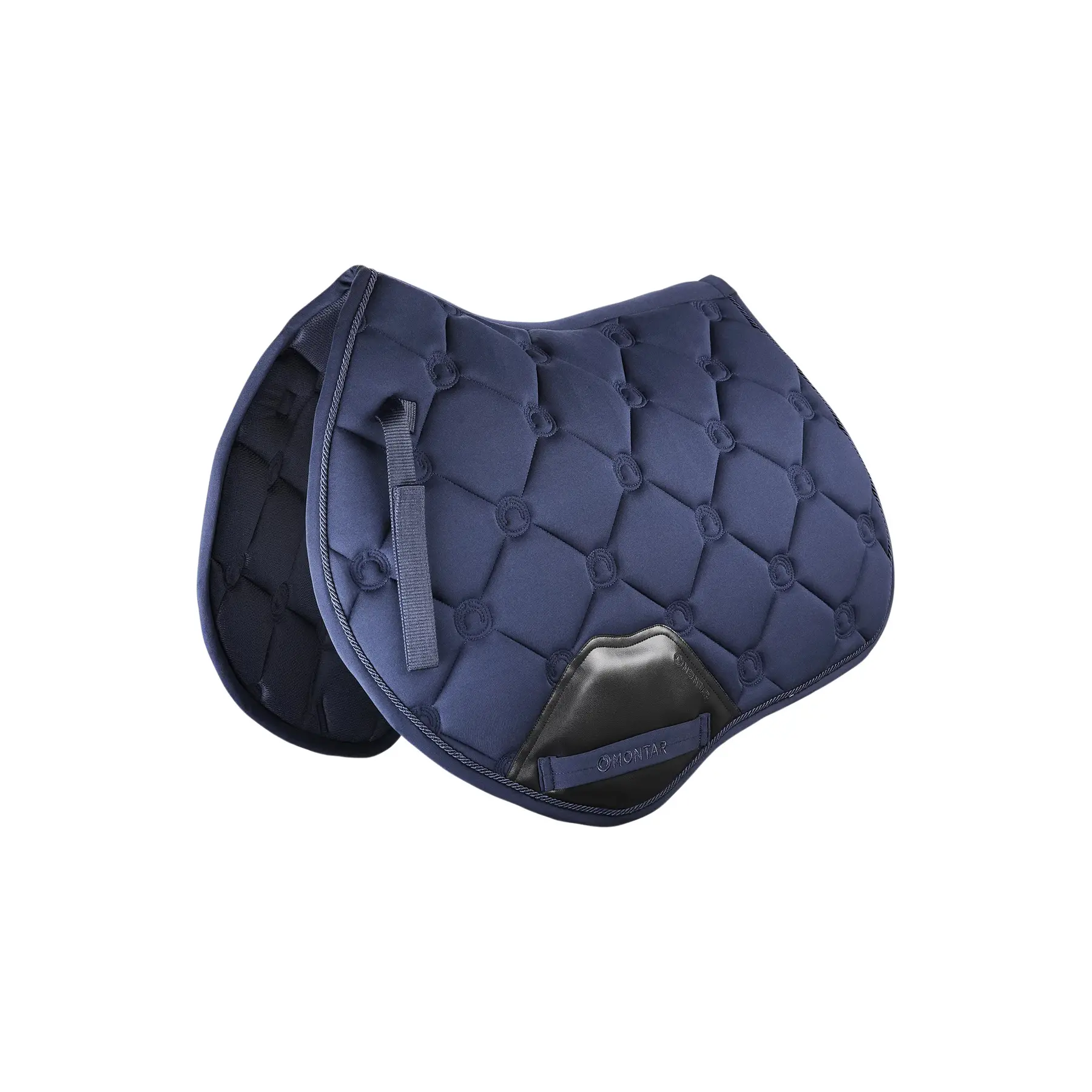Montar Bleu Quilted Show Jumping Saddle Pad Flow Jump