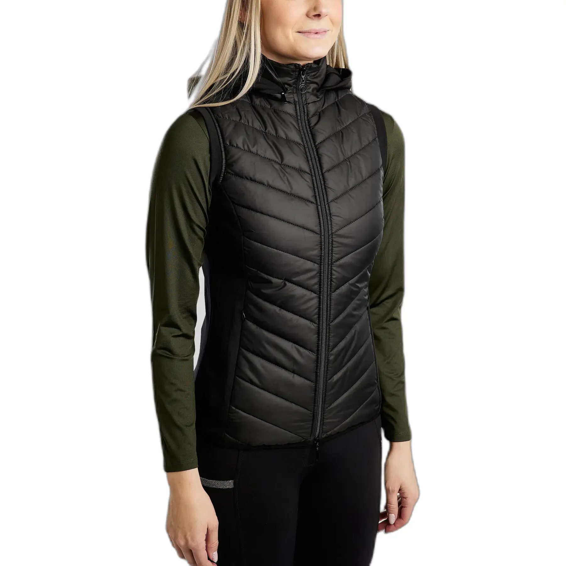 Comparer les prix de Doudoune sans manches à capuche femme Montar Eliza