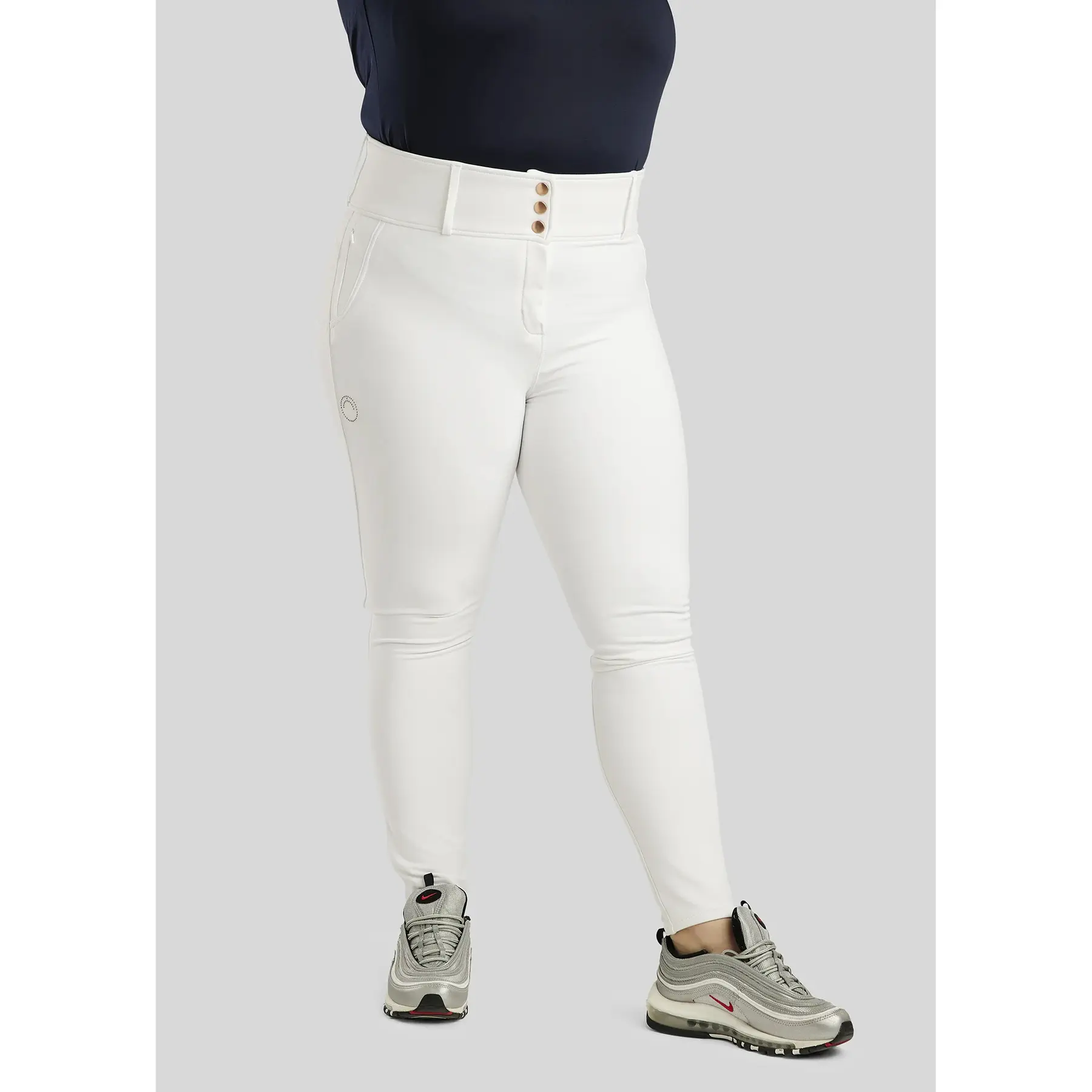 Pantalon équitation de concours full grip femme Montar Briella