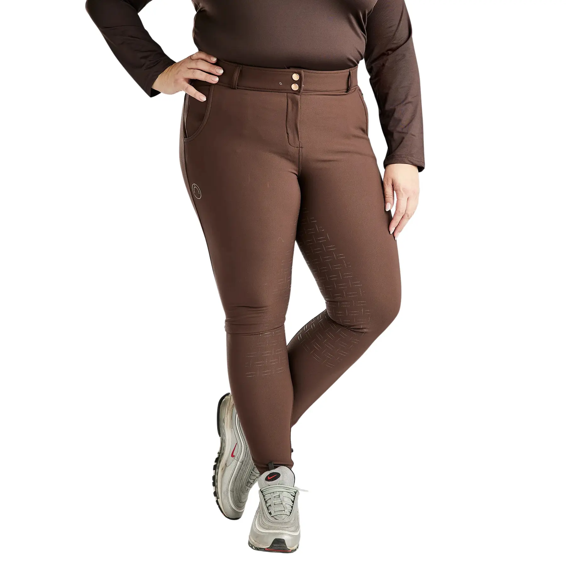 Comparer les prix de Pantalon équitation full grip femme Montar Briella