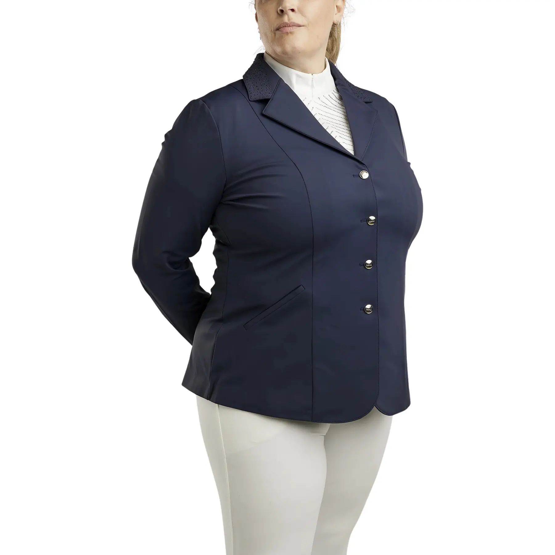 Veste équitation de concours femme Montar Bonnie Crystal