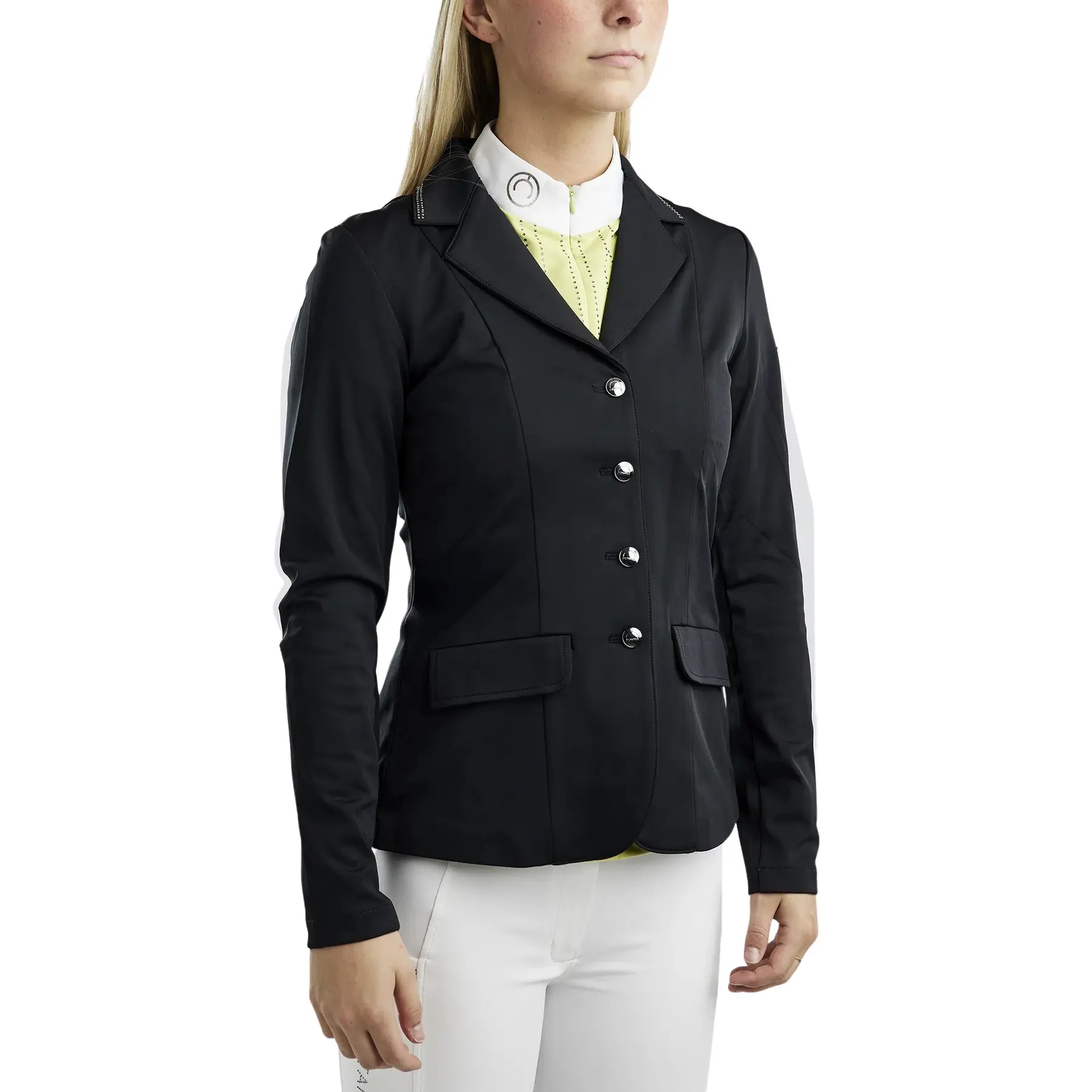 Comparer les prix de Veste de concours femme Montar MoKatniss Gun Metal Crystal