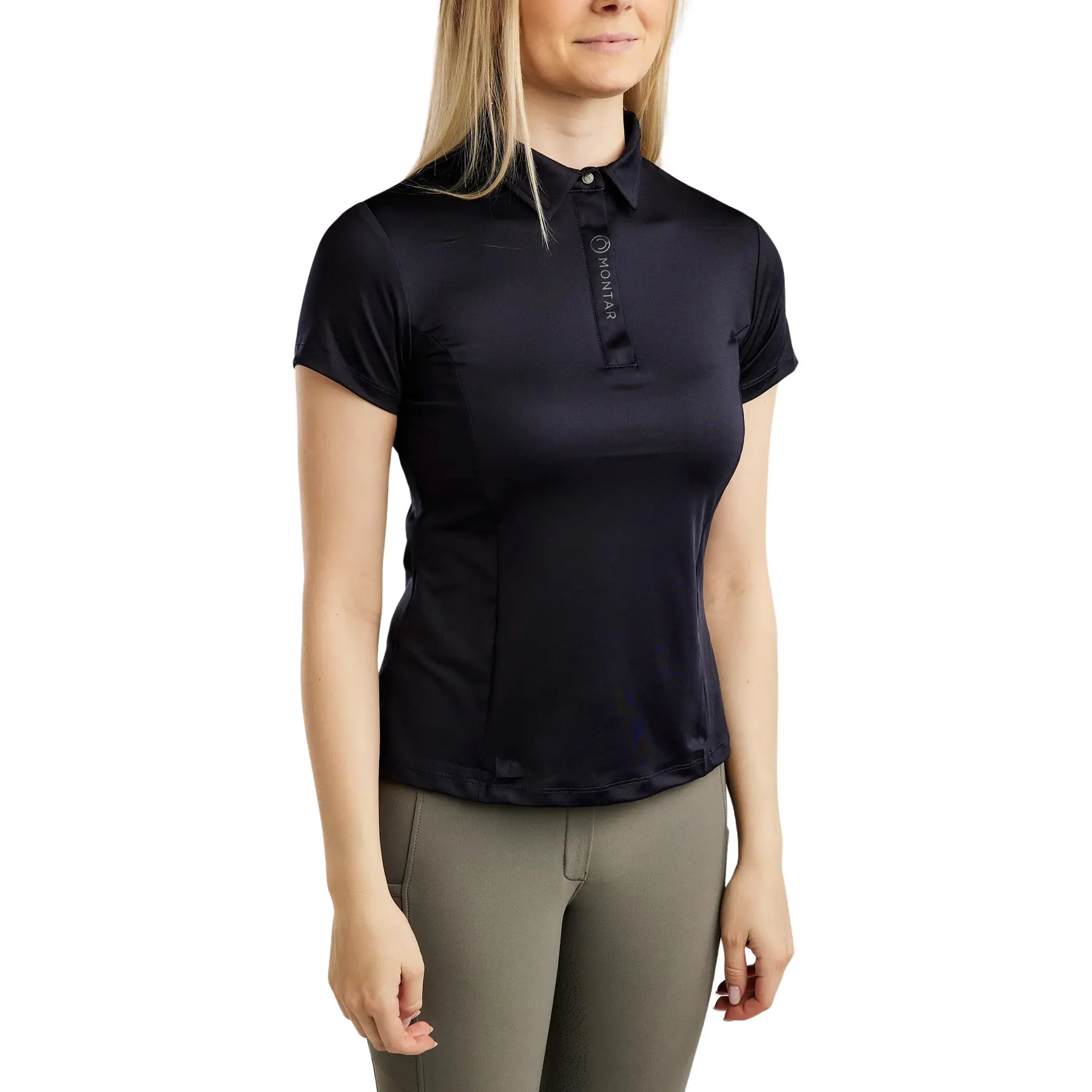 Comparer les prix de Polo d'équitation femme Montar Essential Clubwear