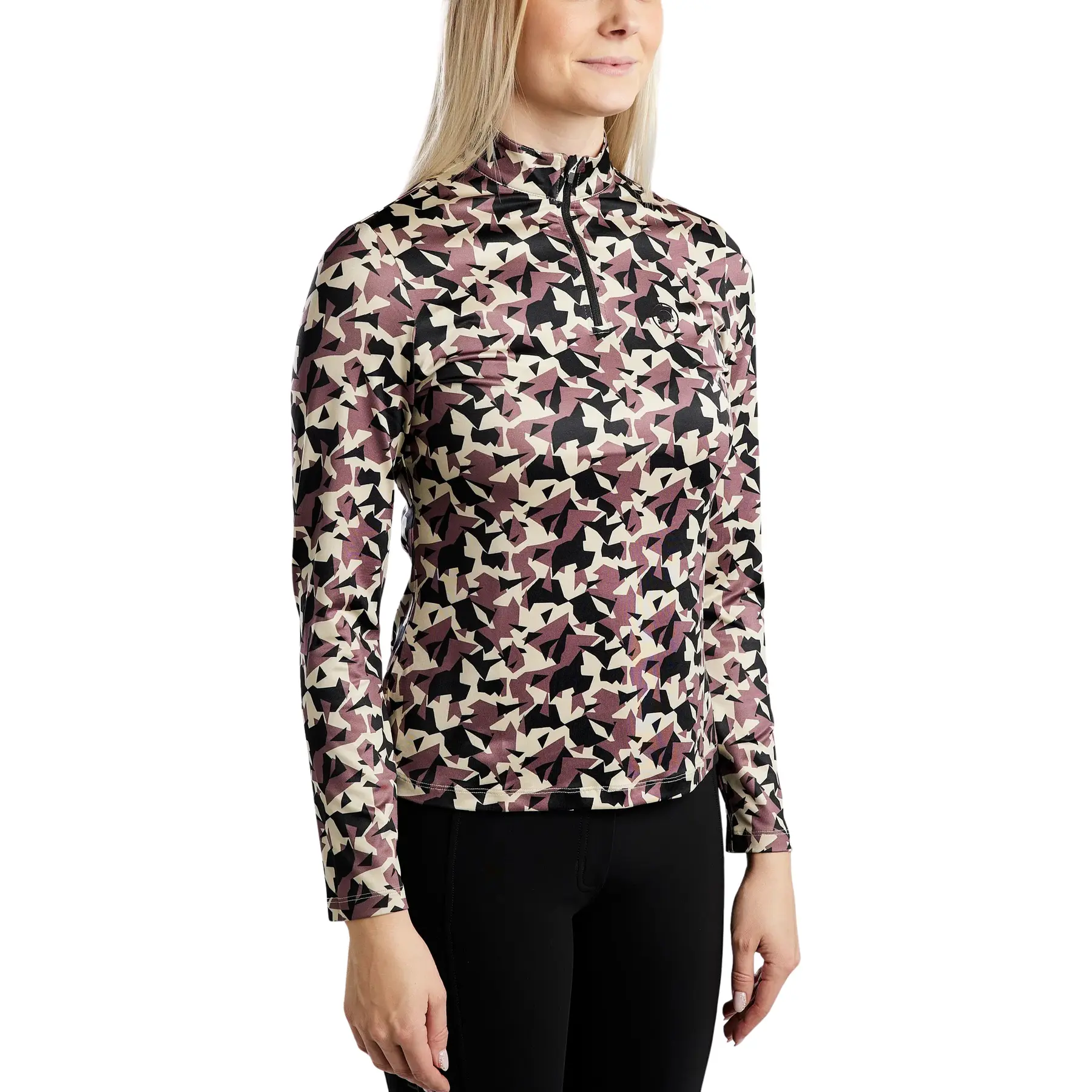 Meilleurs prix pour Polo d'équitation manches longues femme Montar Cami