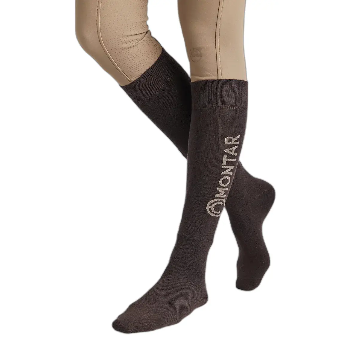 Comparer les prix de Chaussettes équitation avec logo Montar